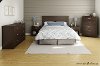 9006270 Chocolate Full/Queen Headboard (54/60 Inch) - Fusion -2