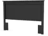 9008270 Fusion Black Full-Queen Headboard - South Shore