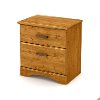 9009060 Country Pine 2-Drawer Nightstand - Cabana -1