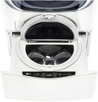 WD100CW LG 27 Inch Sidekick Pedestal Washer - 1.0 Cu. Ft. White
