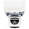 WD100CW LG 27 Inch Sidekick Pedestal Washer - 1.0 Cu. Ft. White-4