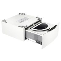 WD100CW LG 27 Inch Sidekick Pedestal Washer - 1.0 Cu. Ft. White-5