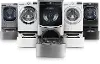 WD100CV LG Sidekick Pedestal Washer - 1.0 Cu. Ft. Graphite Steel