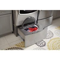 WD100CV LG Sidekick Pedestal Washer - 1.0 Cu. Ft. Graphite Steel-3