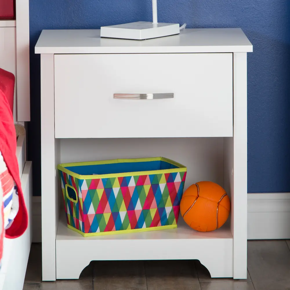 9007062 Fusion White Nightstand-1