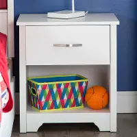 9007062 Fusion White Nightstand