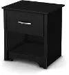9008062 Fusion Black Nightstand - South Shore