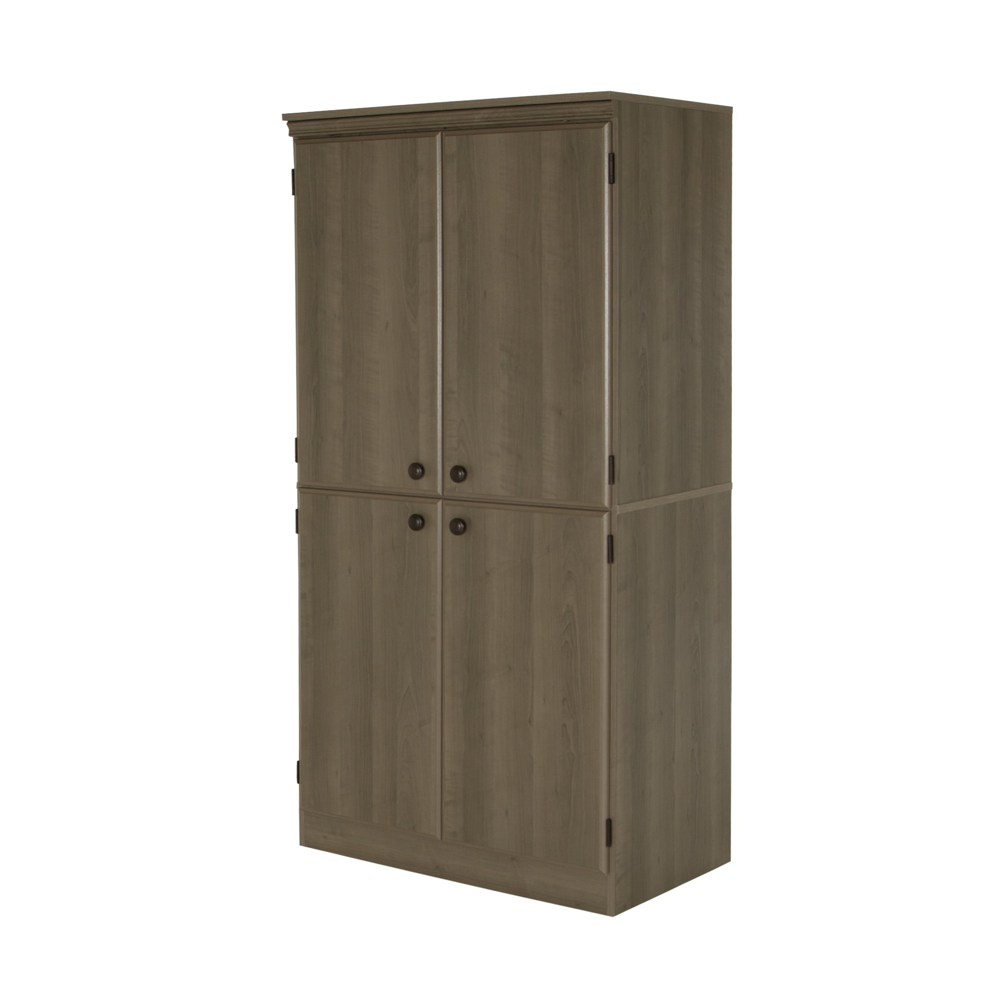 9054971 Gray Maple 4-Door Storage Cabinet - Morgan-2