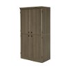 9054971 Gray Maple 4-Door Storage Cabinet - Morgan-2