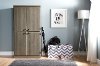 9054971 Gray Maple 4-Door Storage Cabinet - Morgan-3