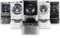 WD200CV LG 29 Inch Sidekick Pedestal Washer - 1.0 Cu. Ft. Graphite Steel