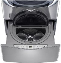 WD200CV LG 29 Inch Sidekick Pedestal Washer - 1.0 Cu. Ft. Graphite Steel-4