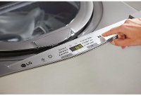 WD200CV LG 29 Inch Sidekick Pedestal Washer - 1.0 Cu. Ft. Graphite Steel-5