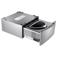 WD200CV LG 29 Inch Sidekick Pedestal Washer - 1.0 Cu. Ft. Graphite Steel-6