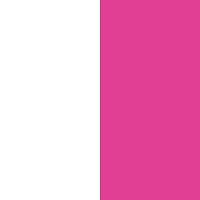 9039062 White and Pink 1-Drawer Nightstand - Logik -6