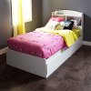 10055 White Twin Mates Bed - Logik -3