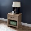 9063062 Rustic Oak 1-Drawer Nightstand - Fusion