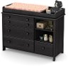 9072337 Gray Oak Changing Table with Removable Changing Station - Little Smileys-1