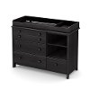 9072337 Gray Oak Changing Table with Removable Changing Station - Little Smileys-2