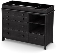 9072337 Gray Oak Changing Table with Removable Changing Station - Little Smileys-2
