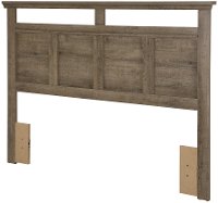 9066256 Weathered Oak Full/Queen Headboard (54/60 Inch) - Versa -3