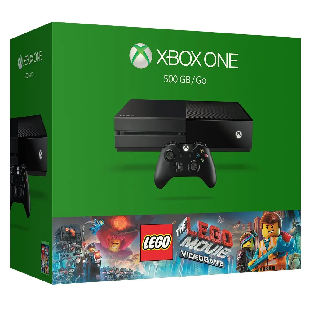 XONE/500GB-LEGO-BNDL Xbox One 500GB Bundle with The LEGO Movie Videogame-1