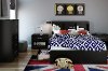 10034 Black Full Mates Bed with Bookcase Headboard - Step One-2