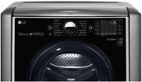 WM9000HVA LG Front Load Mega Capacity Washer - 5.2 cu. ft. Graphite Steel-2