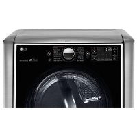DLEX9000V LG Electric Dryer with Steam - 9.0 cu. ft. Graphite Steel-3