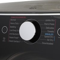 DLEX9000V LG Electric Dryer with Steam - 9.0 cu. ft. Graphite Steel-4