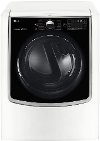 DLGX9001W LG 9.0 cu. ft. Gas Dryer with Steam - White