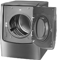 DLGX9001V LG Gas Dryer with Steam - 9.0 cu. ft. Graphite Steel-3