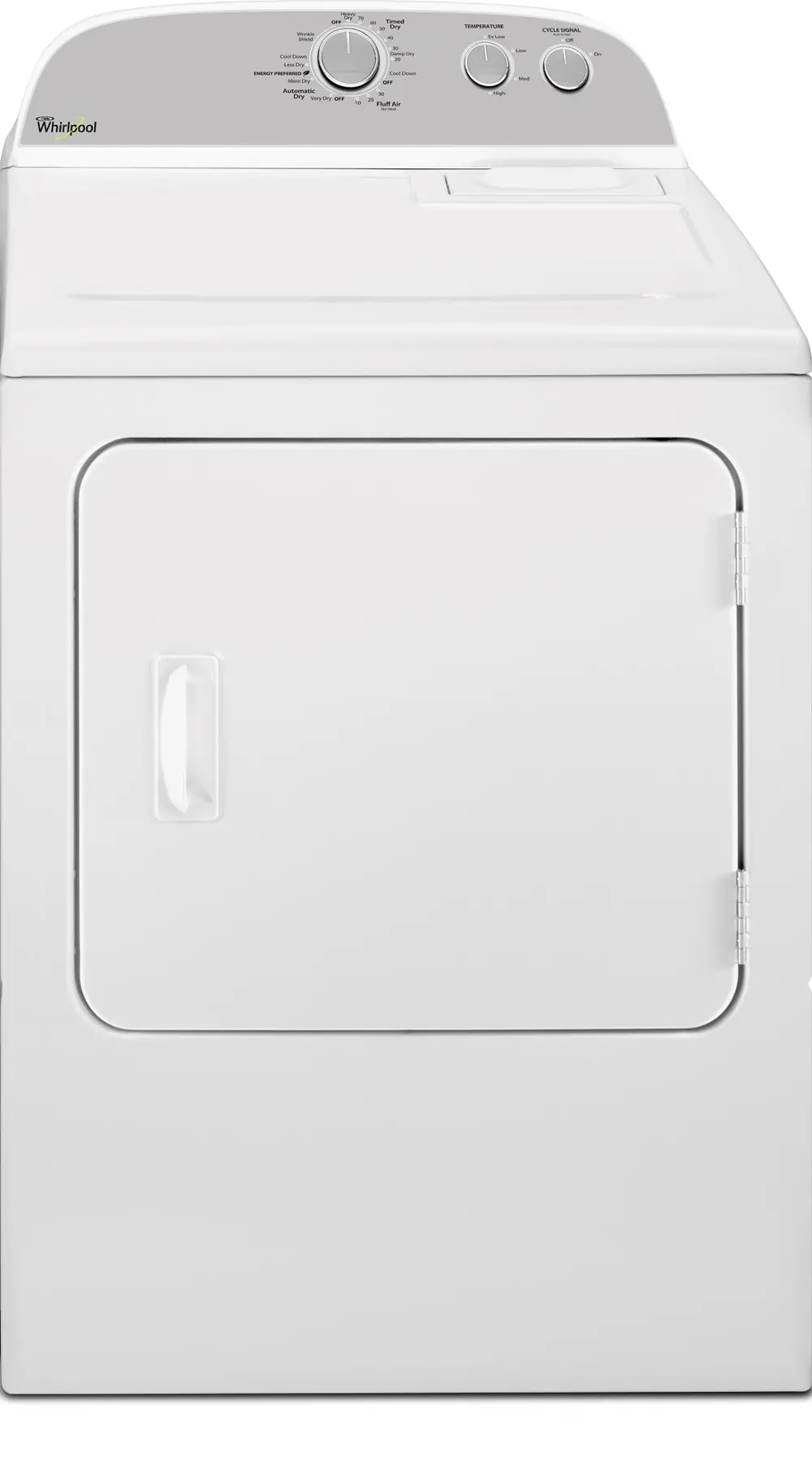 WED4810EW Whirlpool White 7.0 cu. ft. Electric Dryer -1