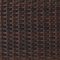 KO70029BR 2 Piece Wicker Patio Furniture Loveseat and Table in Sangria - Kiawah -8
