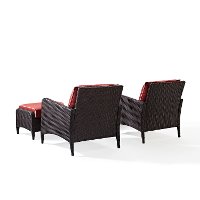 KO70033BR Sangria 4 Piece Wicker Outdoor Patio Furniture Set - Kiawah-6
