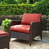 CO7118-BR Sangria Wicker Arm Chair - Kiawah-3