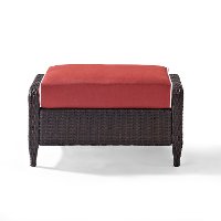 CO7119-BR Sangria Wicker Ottoman - Kiawah-4