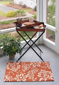 15 Inch Hammered Copper Tray