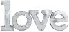 Metal Love Wall Word