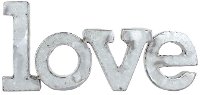 Metal Love Wall Word