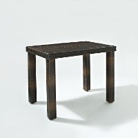 KO70010BR Brown 5 Piece Counter Height Wicker Furniture Set - Palm Harbor -5