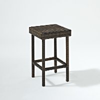 KO70010BR Brown 5 Piece Counter Height Wicker Furniture Set - Palm Harbor -6