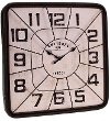 Metal Framed Clock with Guard