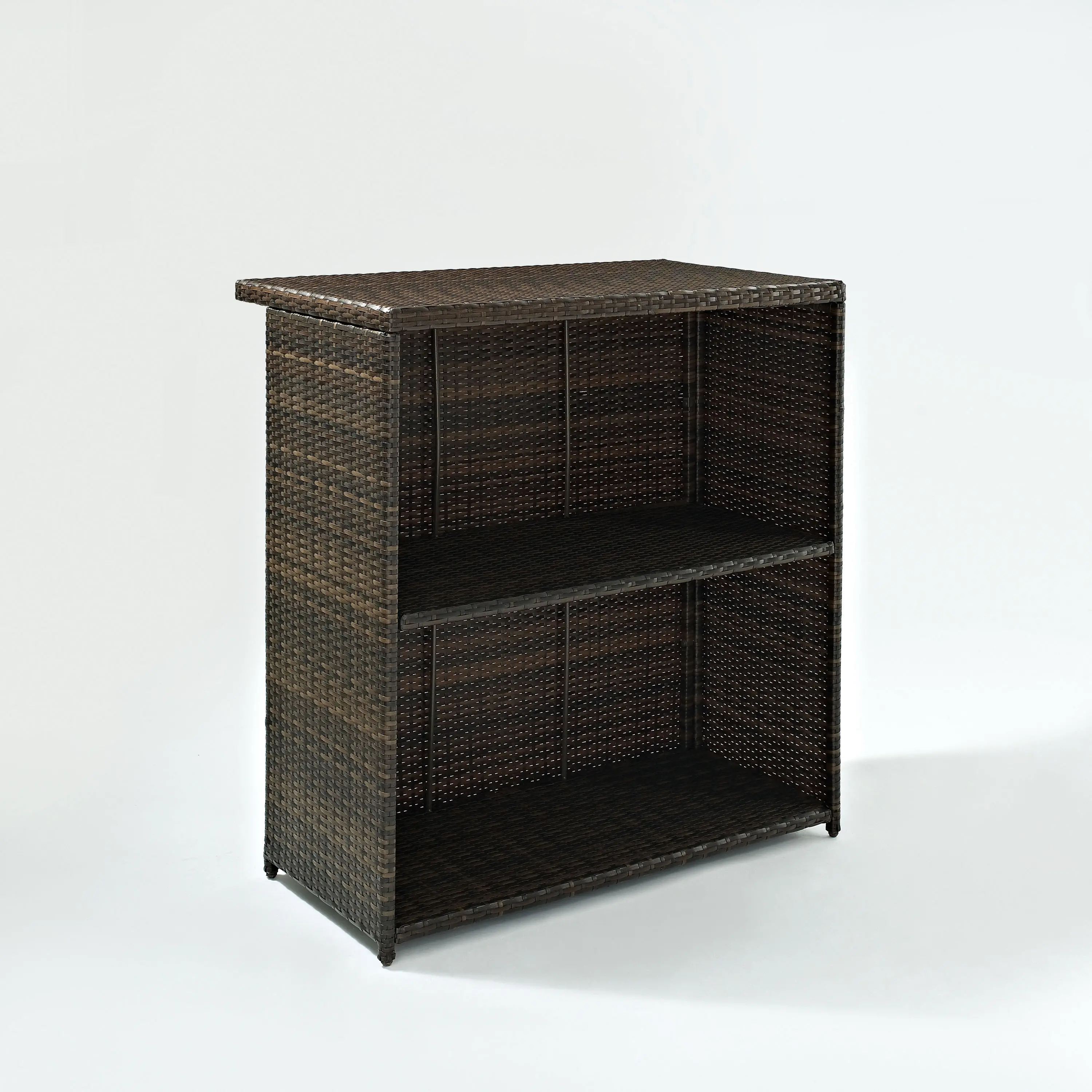 CO7204-BR Dark Brown Wicker Bar - Palm Harbor-2