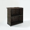 CO7204-BR Dark Brown Wicker Bar - Palm Harbor -2