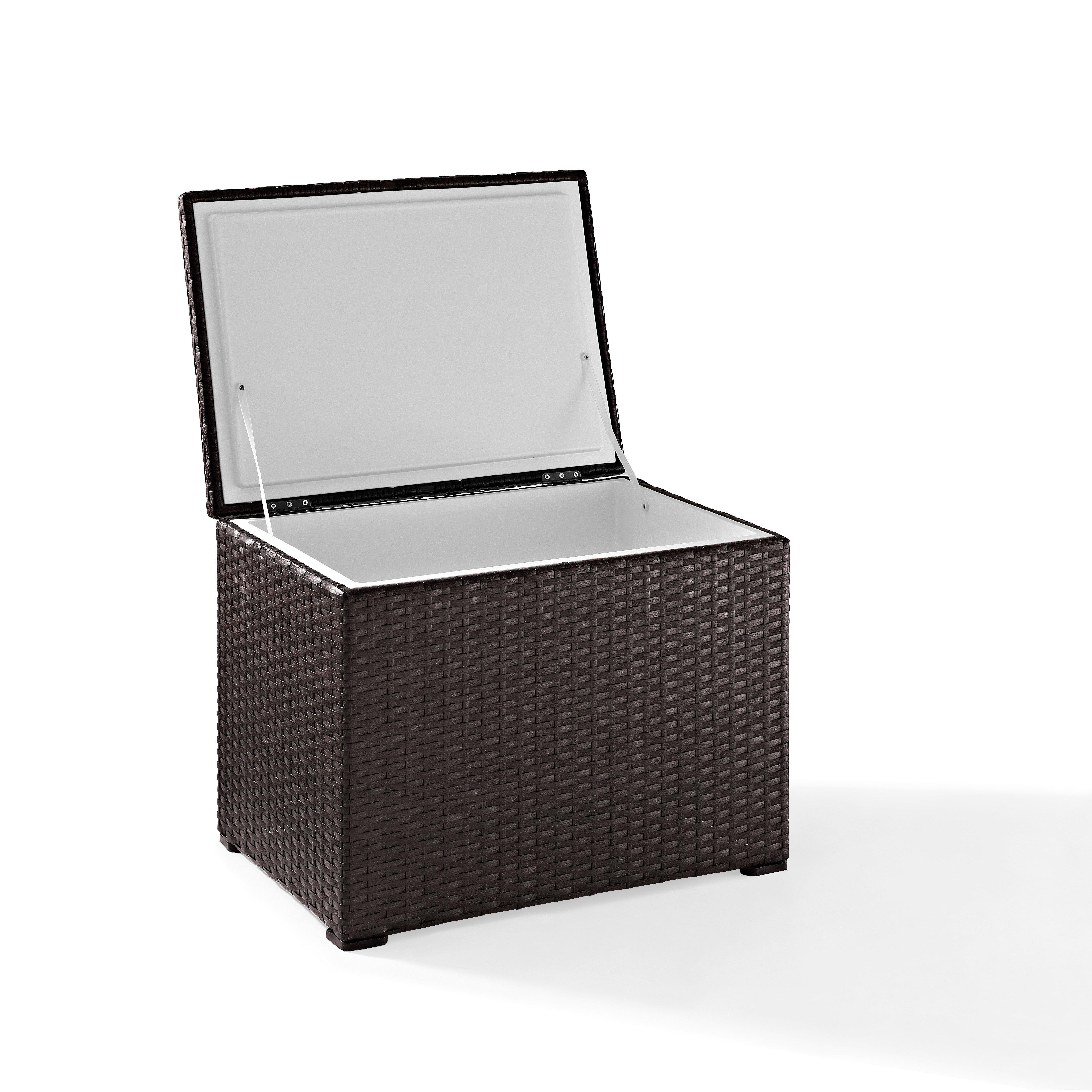 CO7302-BR Dark Brown Wicker Outdoor Cooler - Palm Harbor -3
