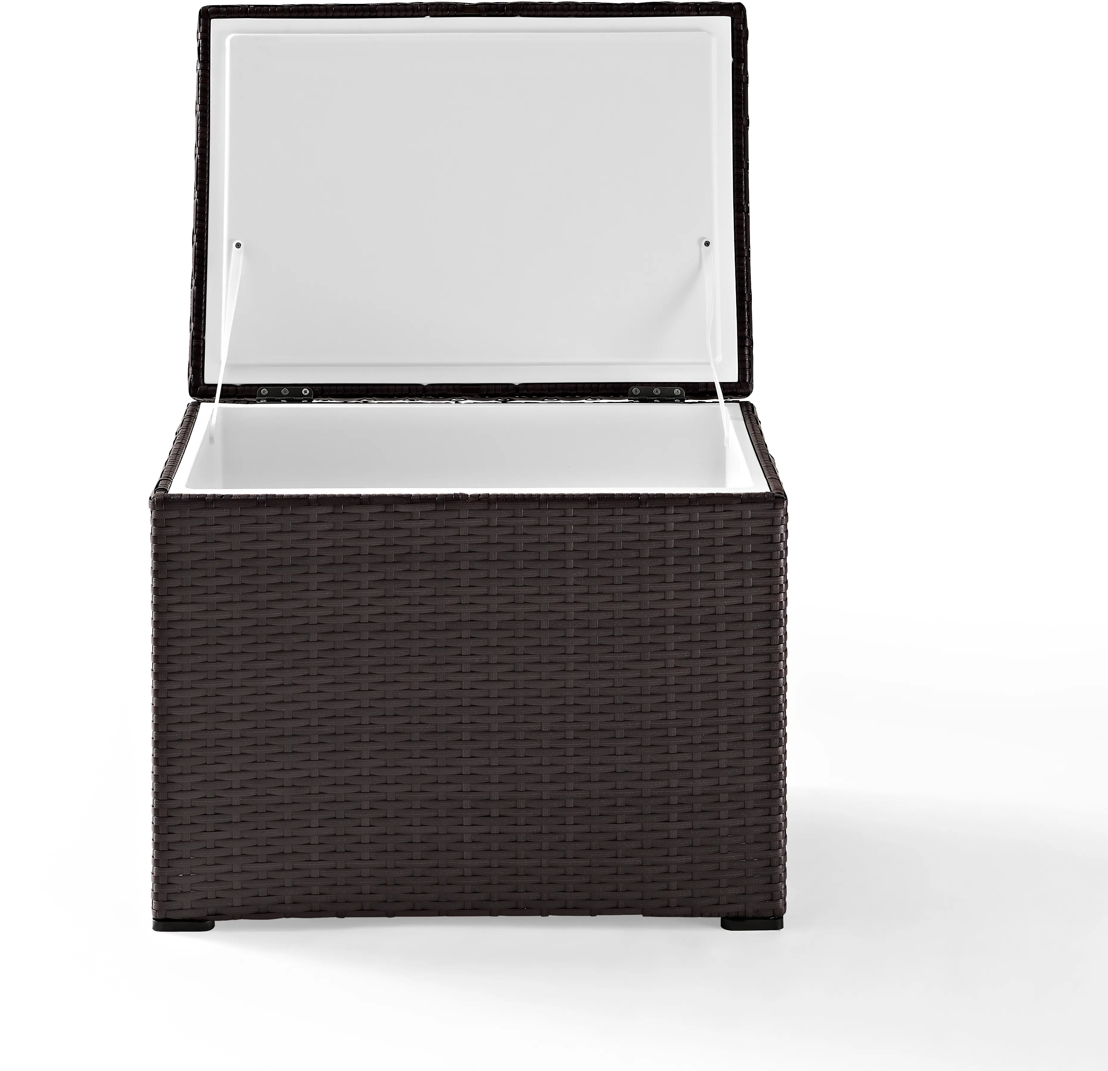 CO7302-BR Dark Brown Wicker Outdoor Cooler - Palm Harbor -5