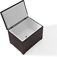CO7302-BR Dark Brown Wicker Outdoor Cooler - Palm Harbor -8