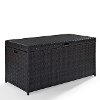 CO7300-BR Dark Brown Wicker Storage Bin - Palm Harbor-5
