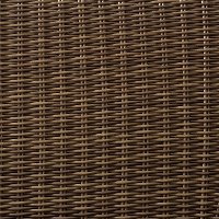 KO70025WB-SG Sangria and Brown Wicker Patio Furniture Loveseat and Table - Bradenton -6